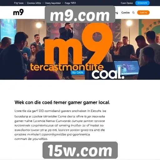 Impacto do m9.com na comunidade gamer local