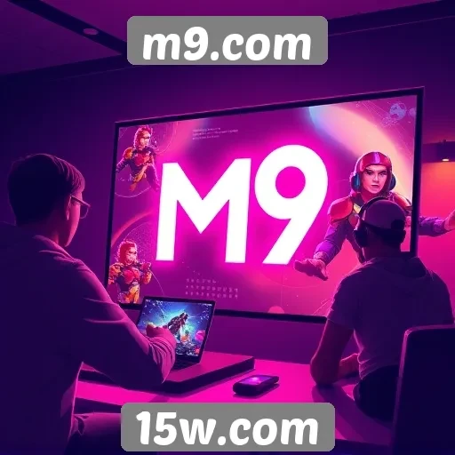 Recursos interativos atraem jogadores em m9.com